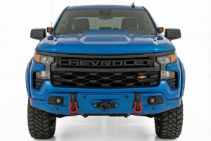 Chevrolet Silverado 1500 Bumper - Front - Rough Country - FXS - GJV Riptide Blue - '23-'26